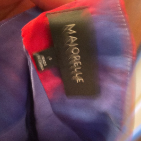 Majorelle Tie Dye Hoover Mini Skirt - Picture 4 of 5